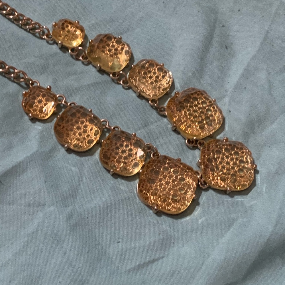 Honeycomb necklace